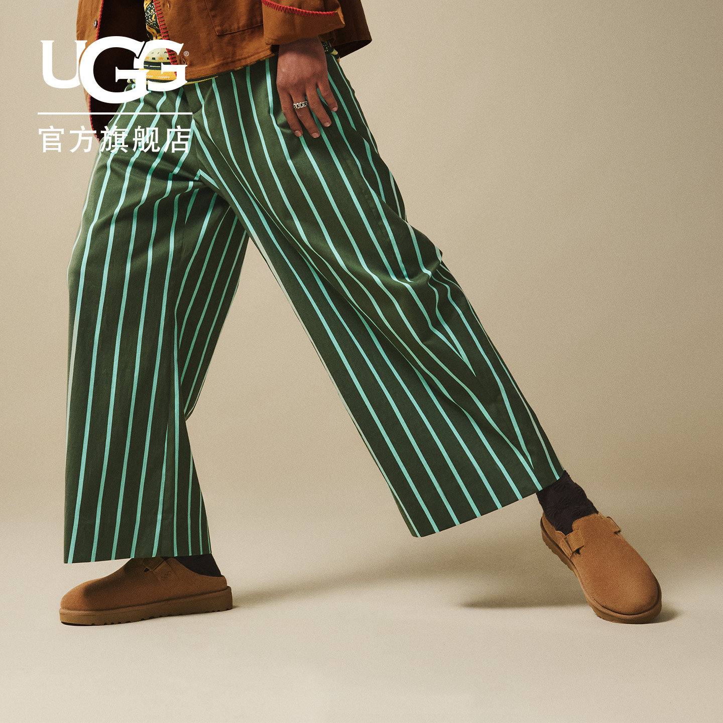 UGG春季新款男士时尚舒适凯尔文克罗格鞋一脚蹬休闲懒人鞋1178852,流行男鞋,乐福鞋（豆豆鞋）,淘宝优惠券,粉丝福利购,淘宝优惠卷