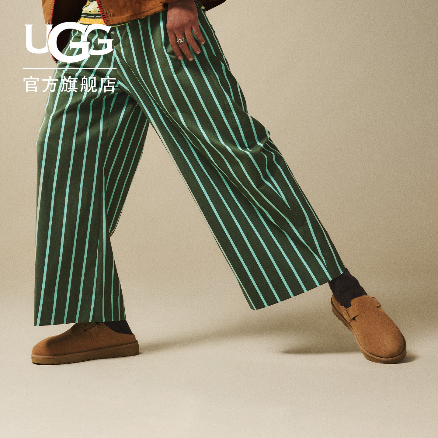 UGG克罗格鞋一脚蹬休闲懒人鞋图片