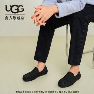 休闲一脚蹬懒人鞋 UGG春季 1108189 男士 豆豆鞋 乐福鞋 舒适平底鞋