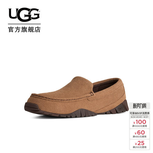 UGG舒适平底休闲便鞋乐福鞋