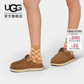 休闲包头凉鞋 平底魔术贴一脚蹬半拖鞋 1138252 男女同款 UGG秋季