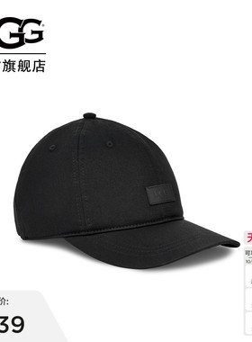 UGG纯色logo徽标标志棒球帽