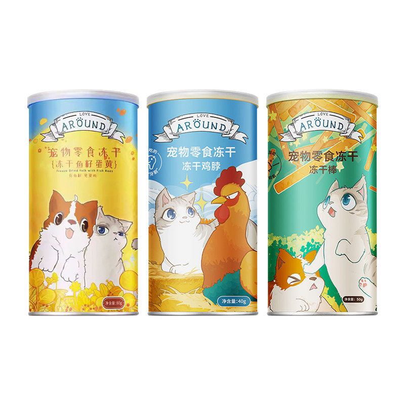 爱立方冻干棒鸡脖犬猫通用零食图片