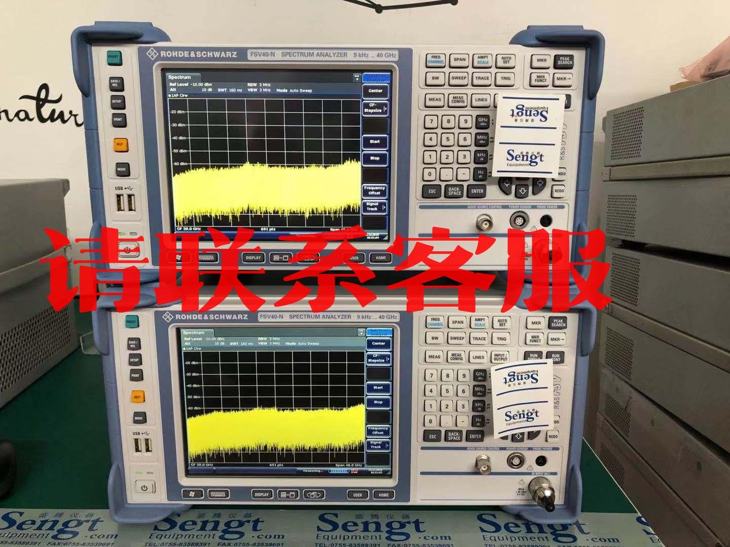 SMW200A，FSV40，FSV40N 5GNR测试 RS议价出售