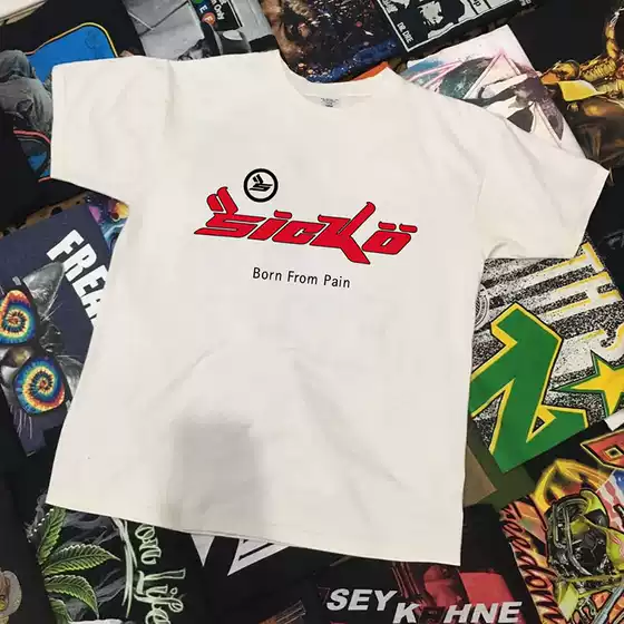 Sicko Born from Pain Short-Sleeved T-Shirt for Men and Women, Trendy Kids' Ian Connor Loose Half-Sleeve