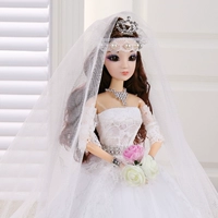 Lilian Barbie Princess oversized 90cm Váy cưới cô dâu Búp bê cô gái lớn Đồ chơi sinh nhật - Búp bê / Phụ kiện bup be nga