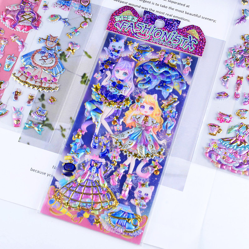 星光猫咪换装贴纸儿童女孩卡通泡泡贴公主换衣服装饰贴画早教玩具,玩具/童车/益智/积木/模型,贴纸,淘宝优惠券,粉丝福利购,淘宝优惠卷