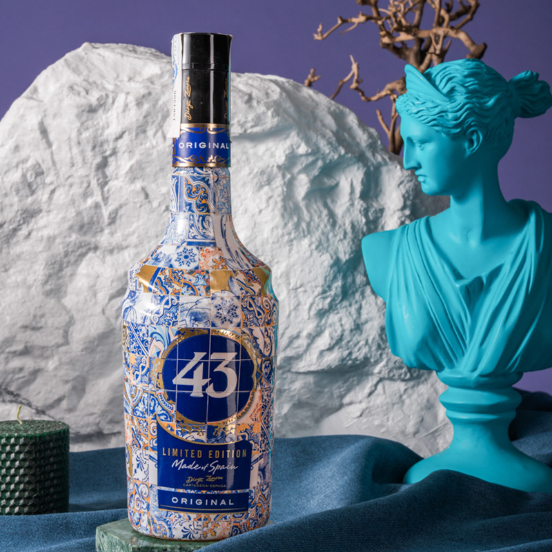 利口43西班牙进口蓝彩利口力娇酒