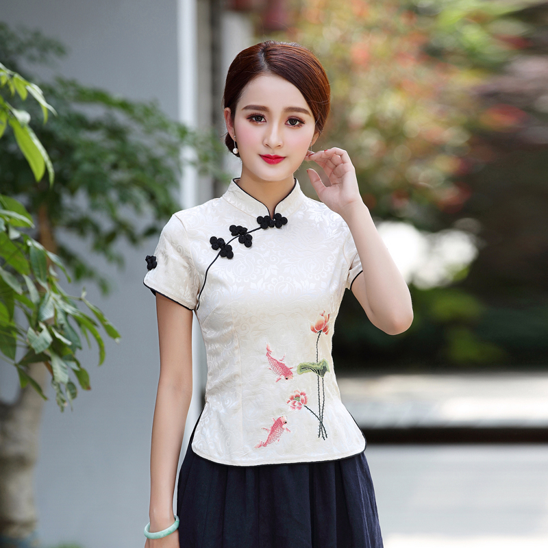 中国风女装上衣夏装