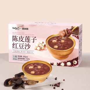 临期特卖特价美如胶陈皮莲子红豆沙新会即食早餐代餐营养速食粥