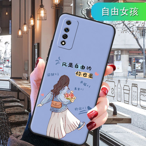 适用华为荣耀Play5TPro手机壳磨砂男女款全包软边CHL-AL00硅胶卡通个性网红防摔套