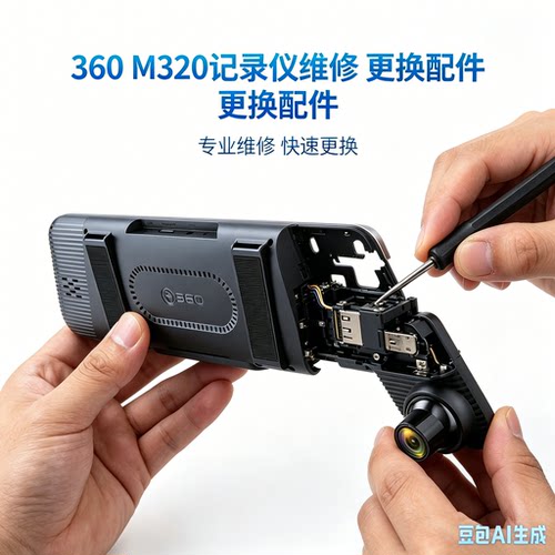 360后视镜行车记录仪维修理主板m320屏幕301主板排线s600电池配件
