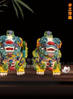 吉祥风水貔貅电视柜动物摆件