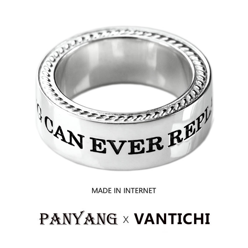 VANTICHI正品纯银轻奢简约戒指