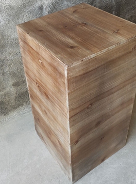 实木质展台设计商业会展精品商用女装鞋包花店桌子展柜展示台M014