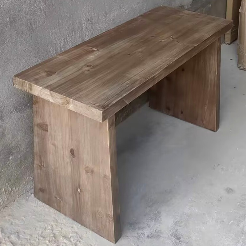桌子实木板复古茶桌茶台长条餐桌家用原木桌面吧台长桌书桌可定制,住宅家具,吧台,淘宝优惠券,粉丝福利购,淘宝优惠卷