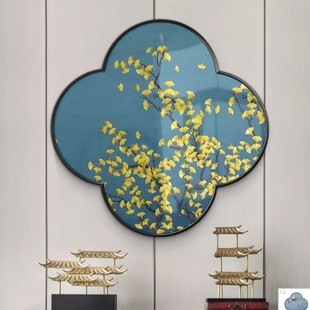 现代简约梅花画框异形画框中式画框花朵相框梅花框铝合金相框定制