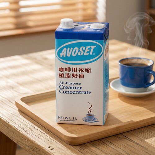 爱护牌咖啡浓缩植脂奶油1L奶茶