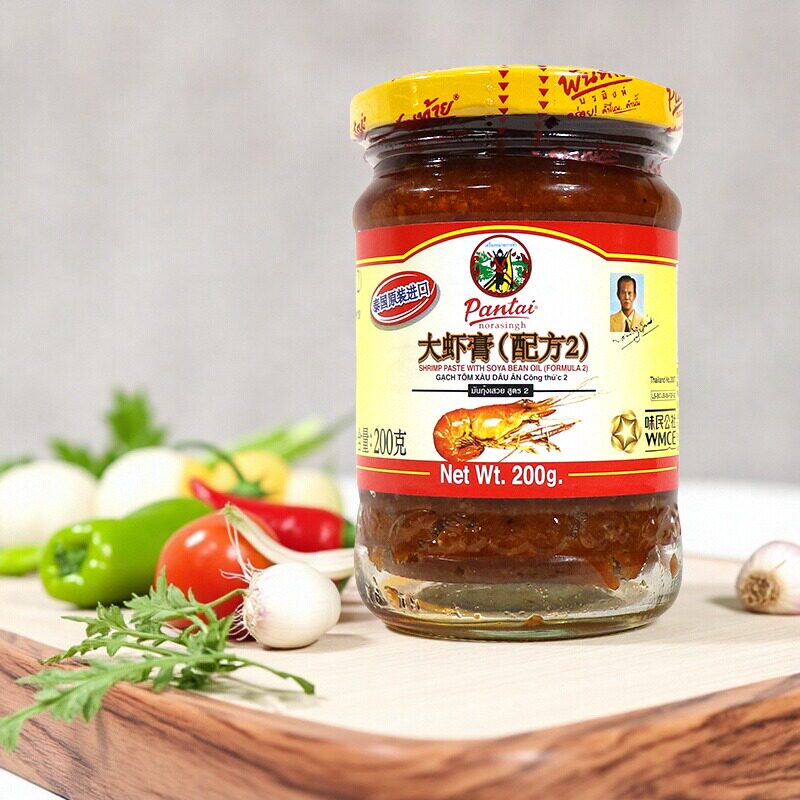 包邮泰国潘泰大虾膏配方2 200g 虾头油潘泰大虾膏200克Pantai虾酱
