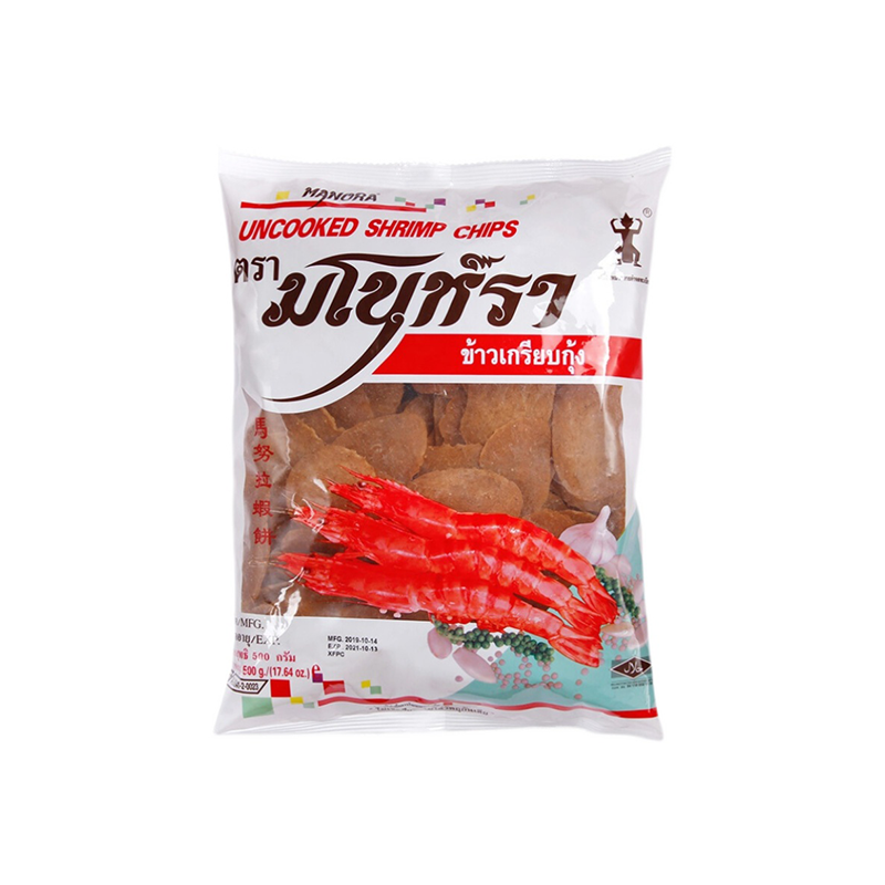 包邮宋卡虾饼马努拉纯片泰国龙虾鲜油炸500g包装新款上市抢购 1包