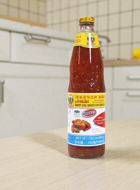 1瓶包邮 泰国进口潘泰诺华星牌甜辣酱730ml 辣鸡酱肯德基酸甜酱