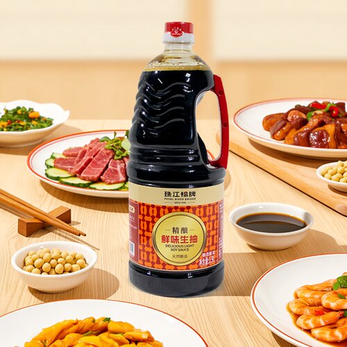 包邮珠江桥精酿鲜味生抽黄豆酿造