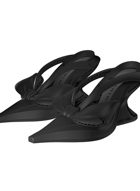 CHINCHIN官方原创设计师鞋履｜舞动飘带高跟鞋