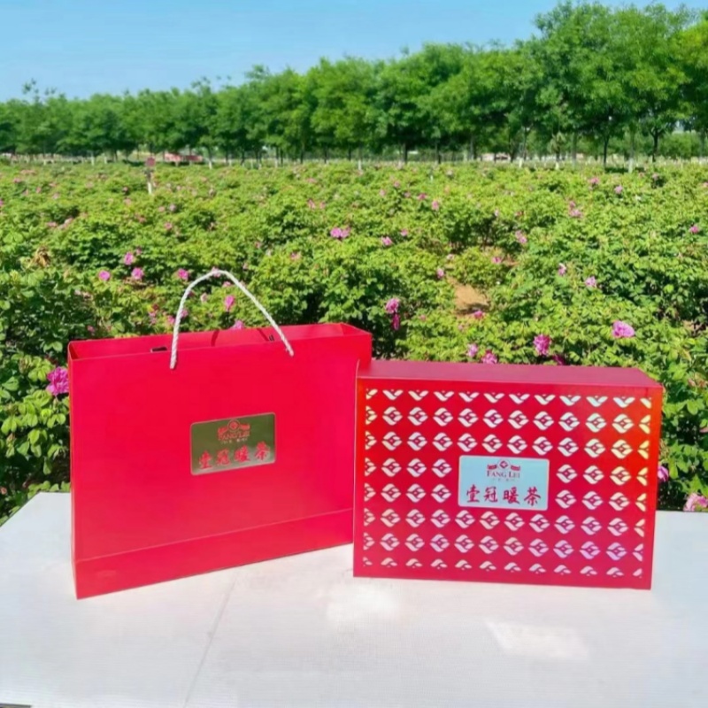 芳蕾玫瑰壹冠暖茶礼盒装独立包装