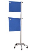 升降式 移动铅屏风放射科X射线胸片射线防护帘X射线防辐射屏