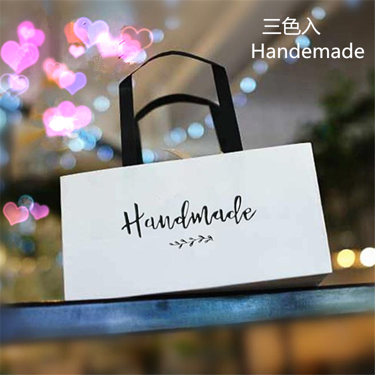 ins手提袋小清新雪花酥蛋黄酥牛轧糖月饼手提袋子文艺礼品袋纸袋