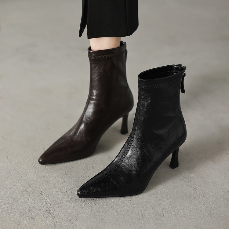 小码高跟短靴女30313233时装靴