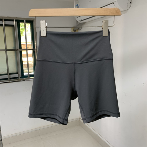 无尴尬线【Lu系】实拍正品2026夏裸感高腰运动健身骑行瑜伽短裤女