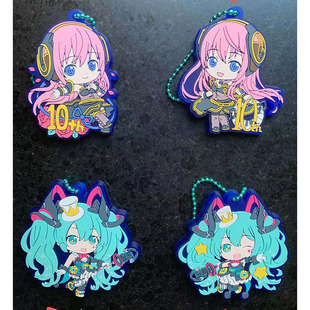 luka vocaloid 日单miku V家初音未来连玲巡音橡胶挂件散货正版