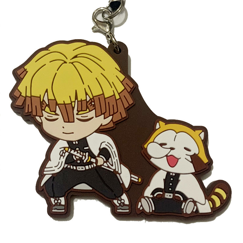 鬼灭之刃橡胶挂件日单散货灶门炭治郎祢豆子我妻善逸一只猪伊之助