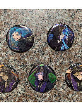 正版日单散货迪士尼扭曲仙境吧唧谷子徽章ACE AZUL RIDDLE