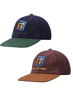 PuffFrog Recycled Cord Hat可循环生命灯芯绒平檐帽