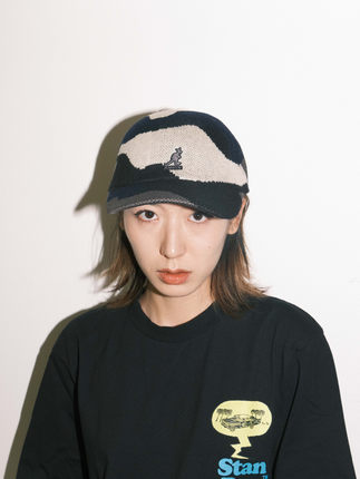 Kangol Joyful Collage SpaceCap袋鼠85周年限定提花针织棒球帽