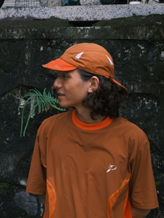 PuffFrog 2-Way Cycling Cap泡芙蛙拼布撞色骑行防晒双檐遮阳帽子