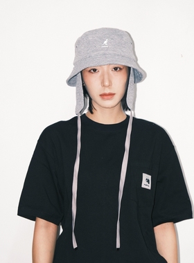 Kangol Multi Quilt Earflap Bucket袋鼠新款多层绗缝带耳罩桶帽