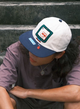 PuffFrog 90s Computer 6 Panel Cap泡芙蛙电脑平檐六片帽