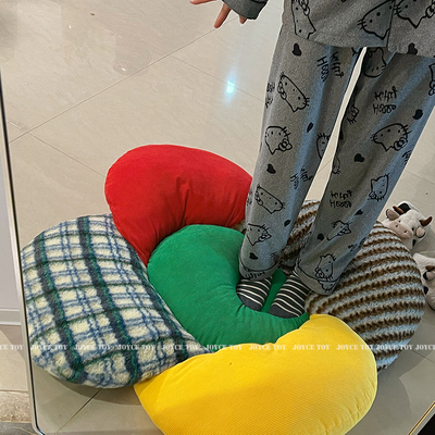 复古花朵蒲团坐垫沙发地上塌塌米圆形垫子飘窗客厅卧室家用懒人垫