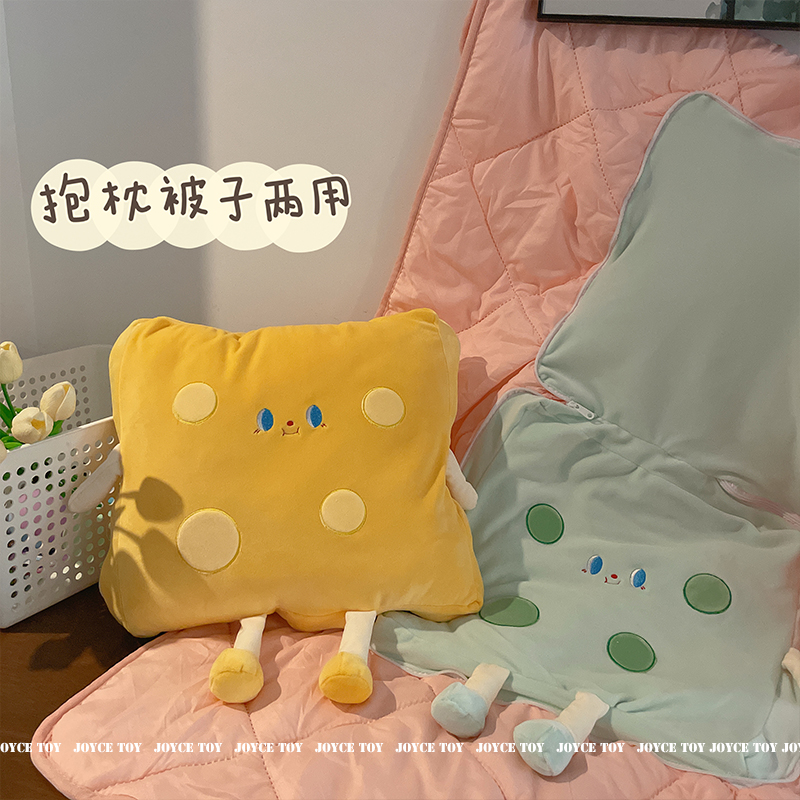 抱枕被子两用汽车靠垫午睡枕
