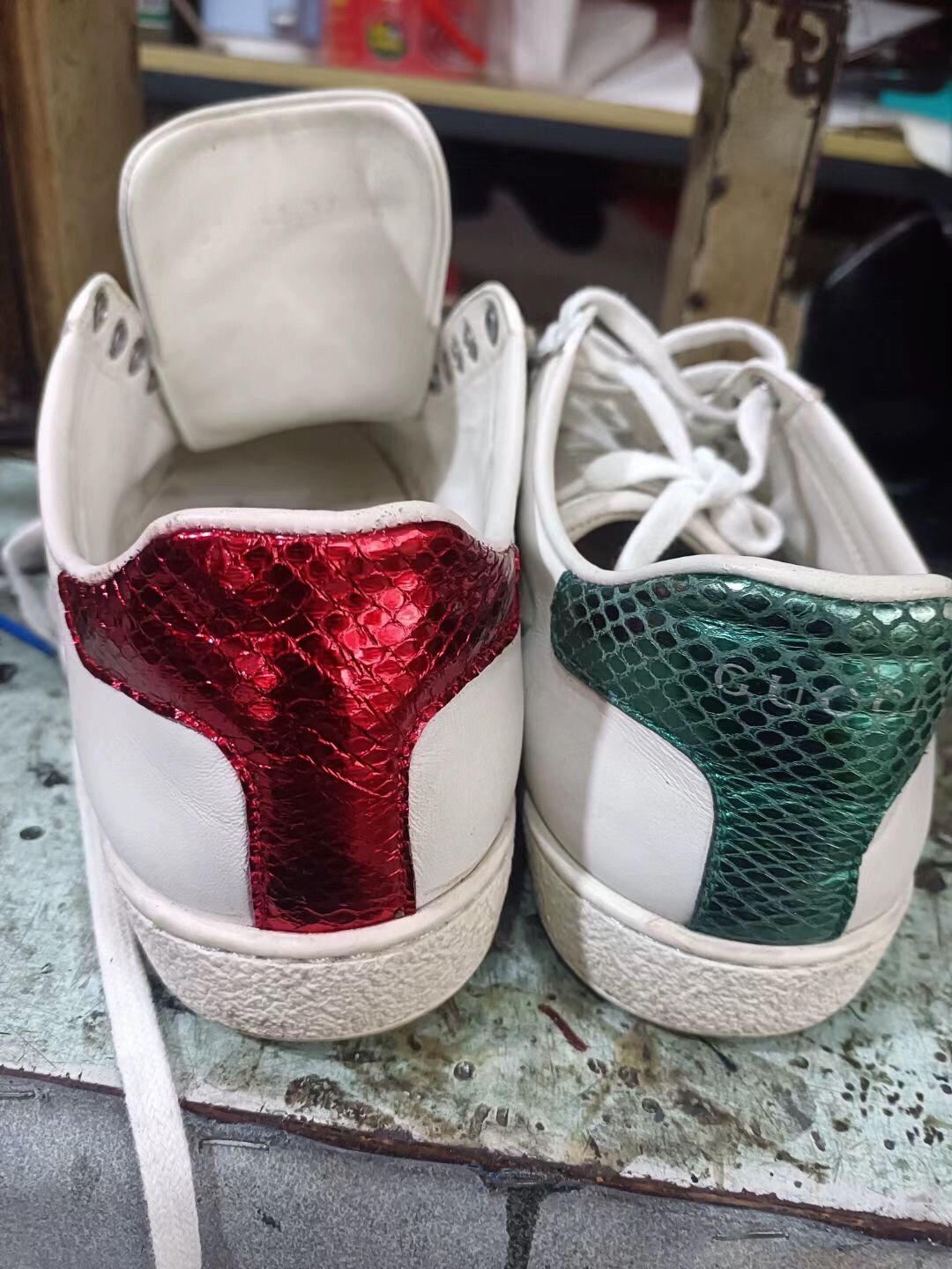 字母贴喷贴红尾绿尾蓝尾鞋磨损掉色补色镂空字母模版瑕疵过毒专用