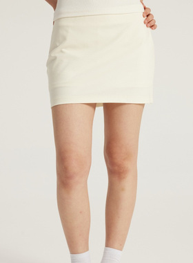 Lifenotes弹力速干针织直筒短裙跑步健身瑜伽凉感运动短裙女