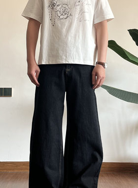 Lifenotes手绘印花短袖cleanfit微宽松T恤上衣