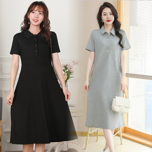 孕妇连衣裙夏装新款舒服不起球