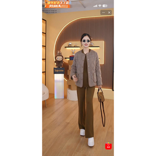 高端订制绵羊毛95填充鹅绒服52507260 sweet大婷