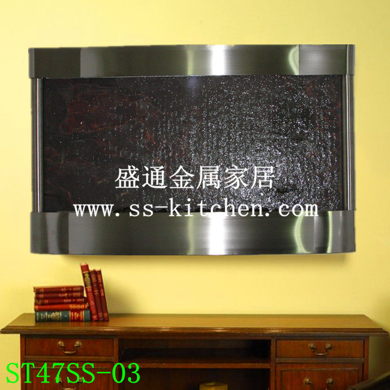 欧式流水壁挂饰品 现代装饰画 沙发餐厅背景挂饰 时尚电表遮挡箱