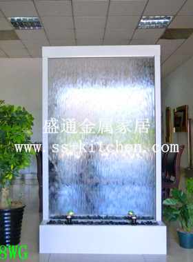 室内屏风新房结婚礼物流水摆件