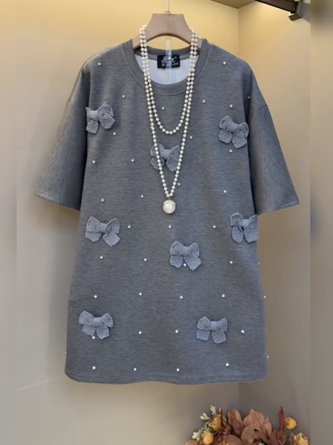 秋冬大码女装重工钉珠蝴蝶结宽松显瘦减龄小众设计感中长款上衣潮,女装/女士精品,常规大码外套,淘宝优惠券,粉丝福利购,淘宝优惠卷